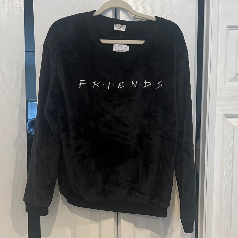 Love Tribe Black Fleece 'Friends' Sweater